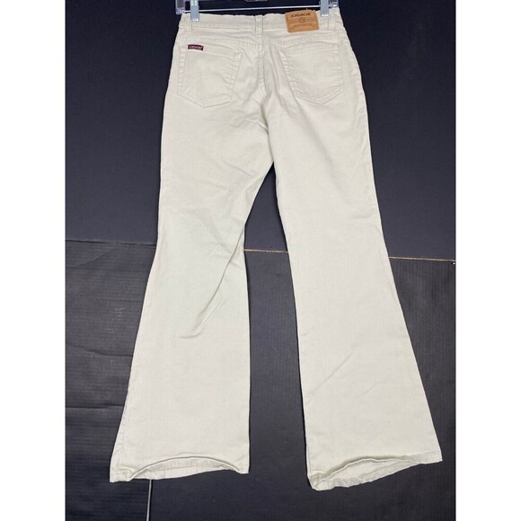 Jordache LO-RISE STRETCH Women's Jeans size 16 regular color Beige. - Picture 4 of 11